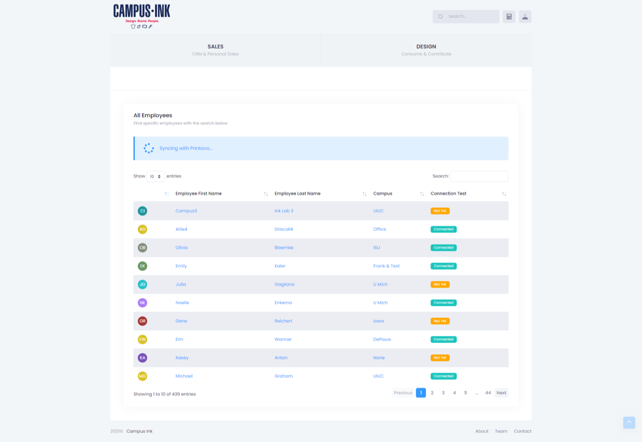 Campus.Ink screenshot