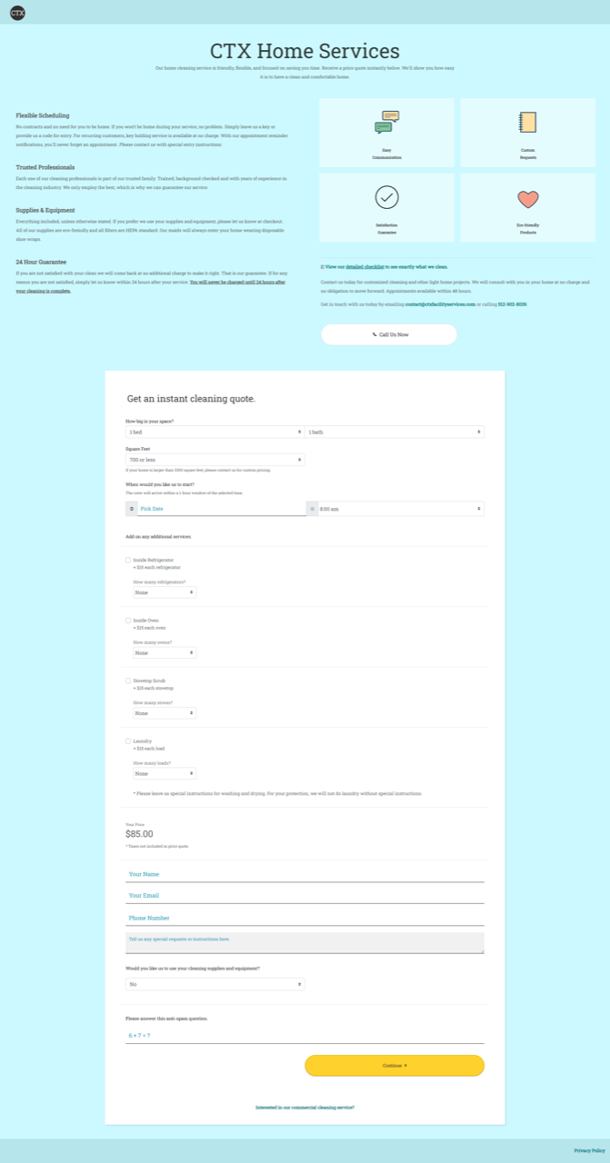 CTX Facility Services screenshot