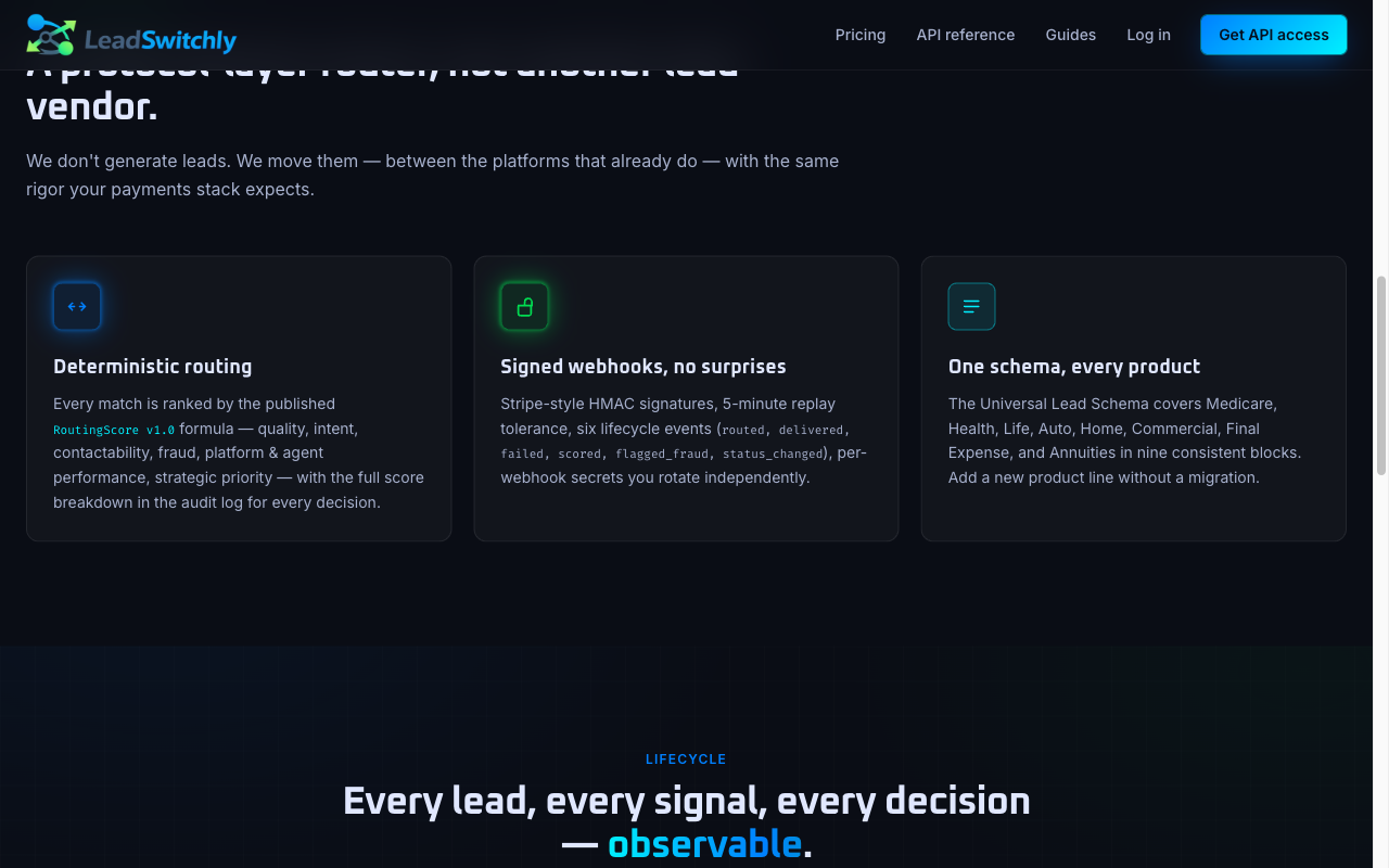LeadSwitchly screenshot