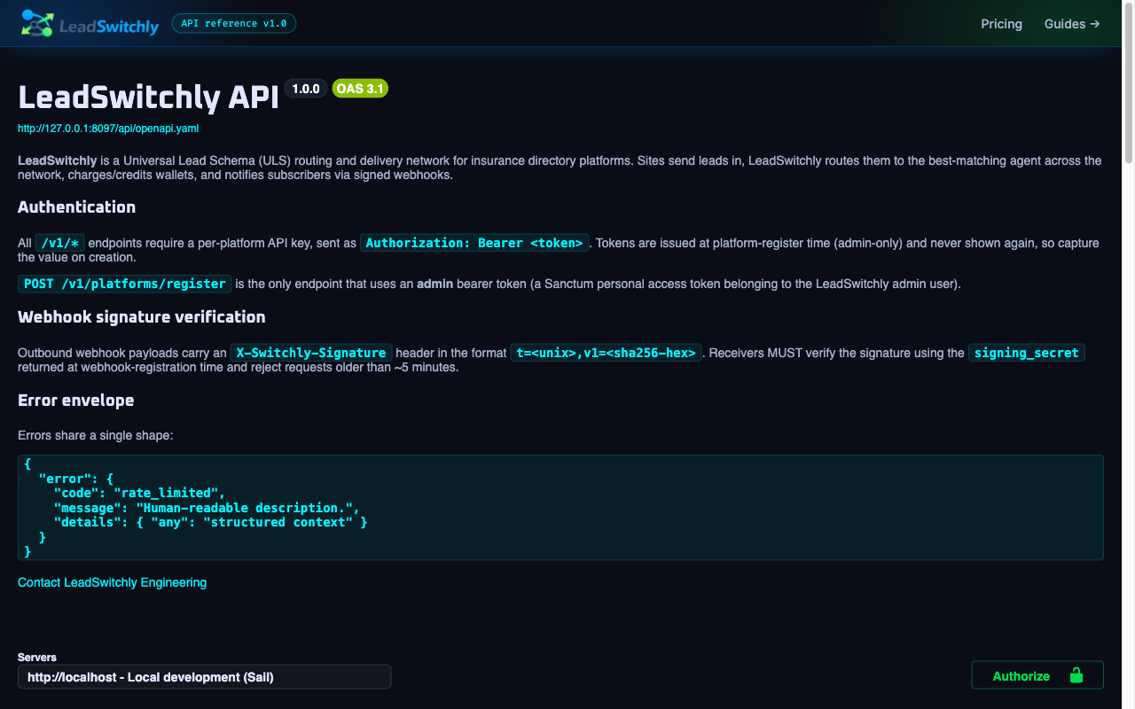 LeadSwitchly screenshot