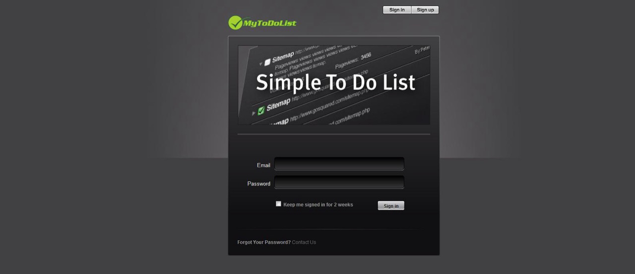 MyToDoList screenshot